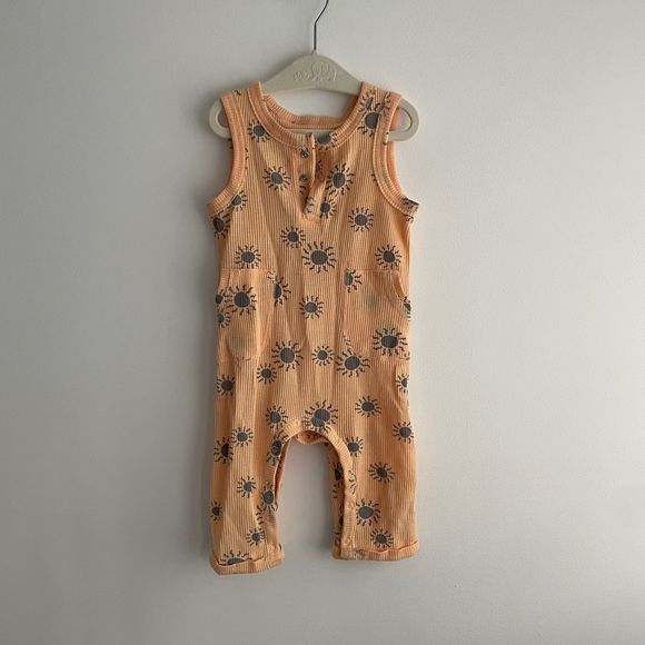 Greyson Mini Other - Orange Sun Romper